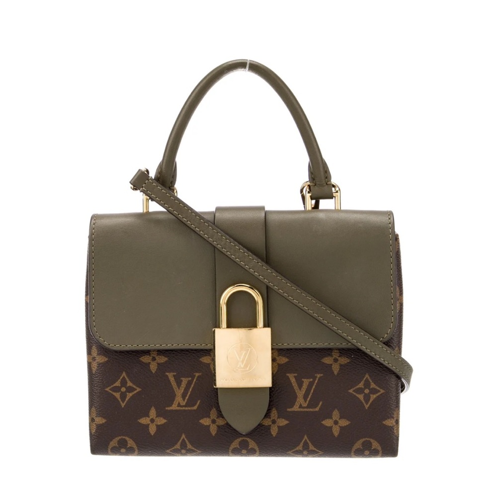 Louis Vuitton Olive and Brown Handbag